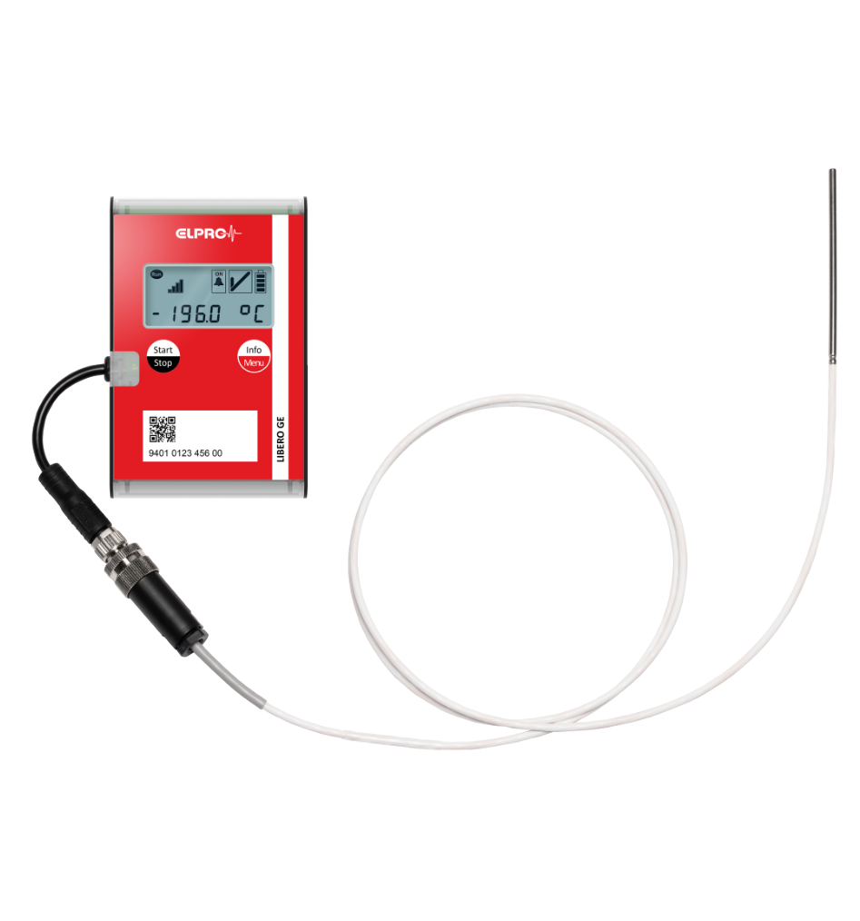 LIBERO GE with external Pt100 4-Wire Probe